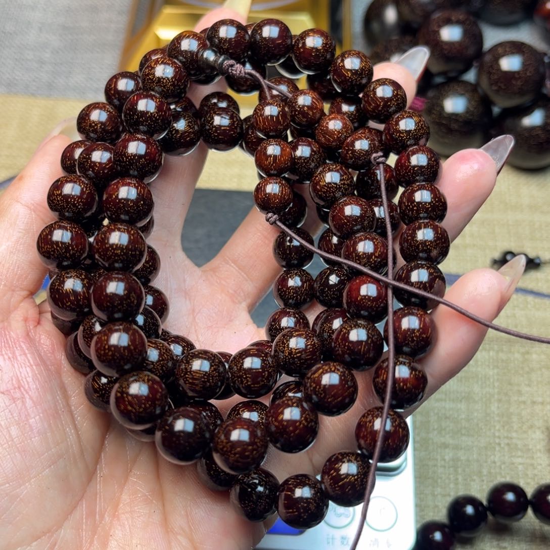 檀香紫檀（小叶紫檀）1.0✖️108爆星