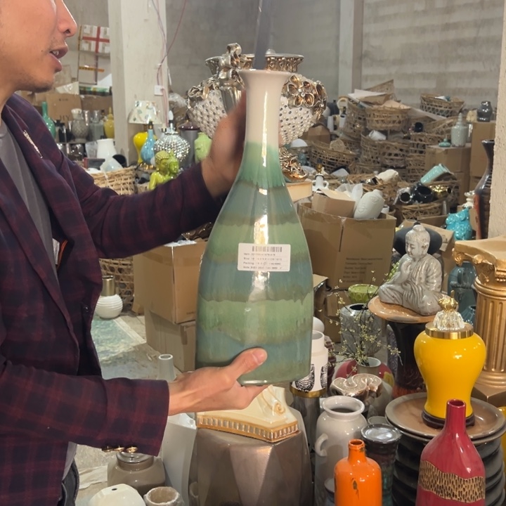 瓶高度40厘米口径5厘米微瑕捡漏