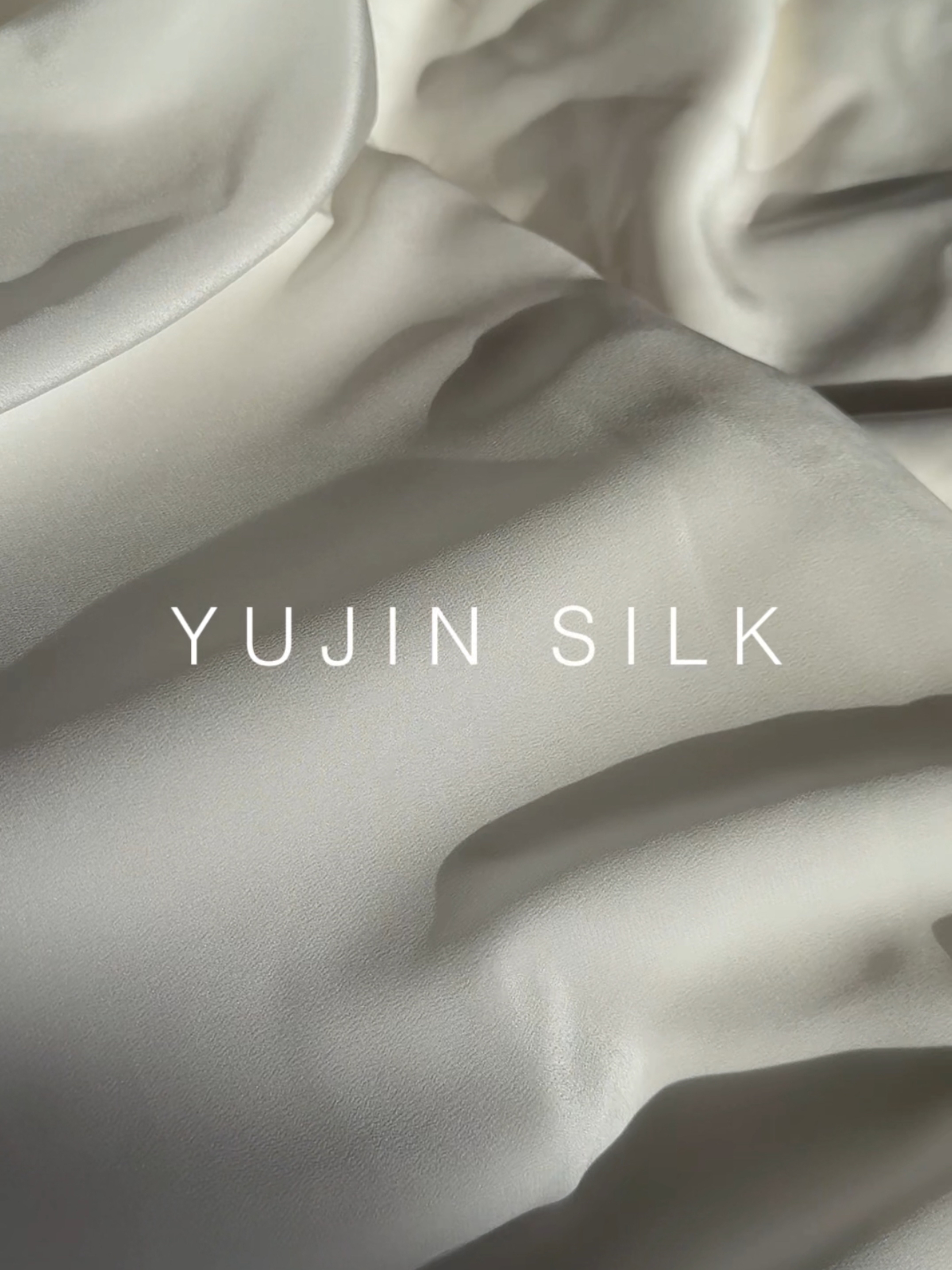 「本白双绉」YUJIN SILK 内衬面料100桑蚕丝140门幅16姆米