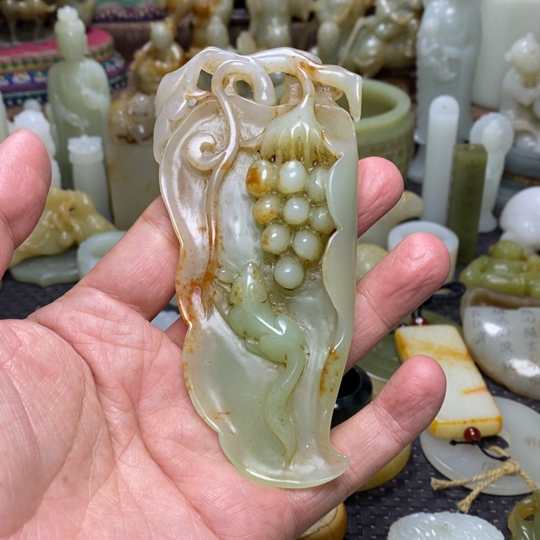 和田玉挂件未镶嵌