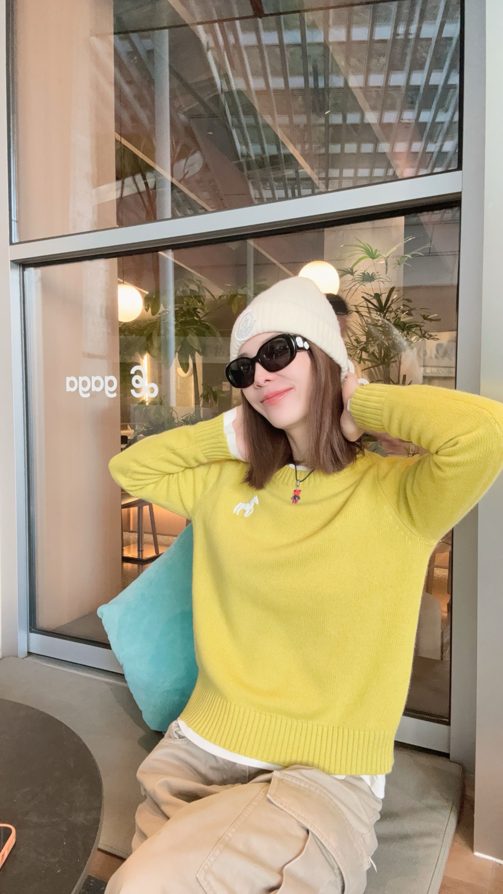 【王小强家羊绒衫】小马圆领女士衫秋冬