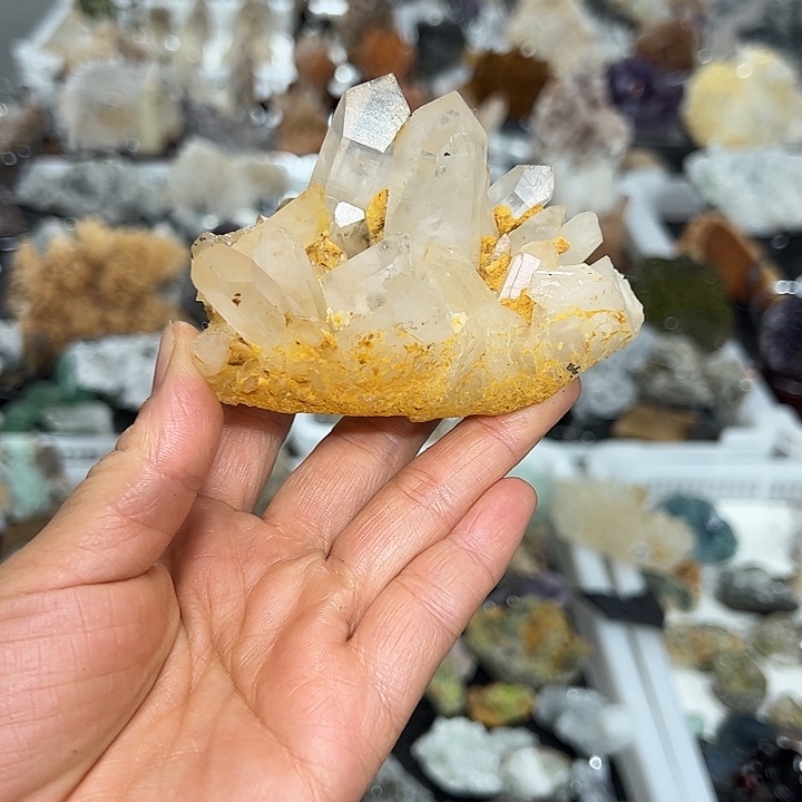 水晶未镶嵌珠宝半成品