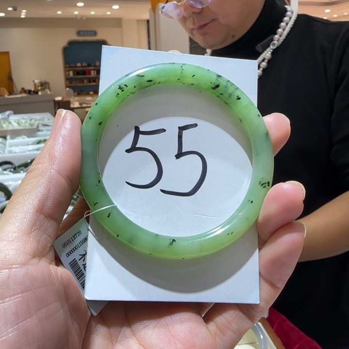 和田玉未镶嵌手镯853