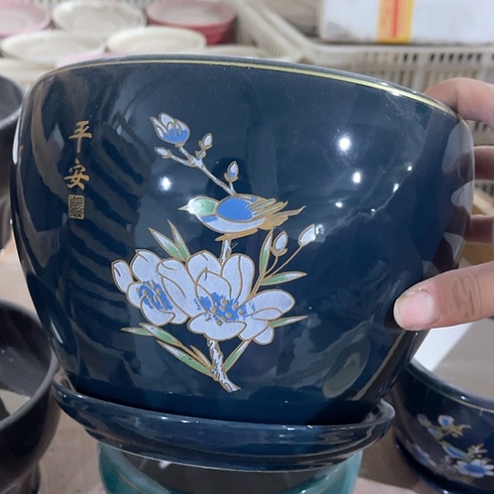 陶瓷外贸尾货多肉绿植陶瓷花盆