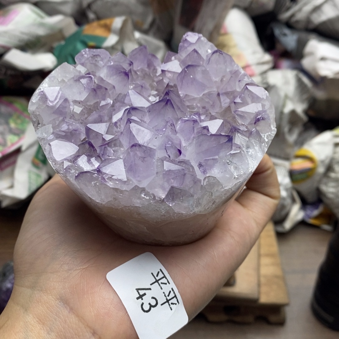 未镶嵌珠宝半成品紫晶