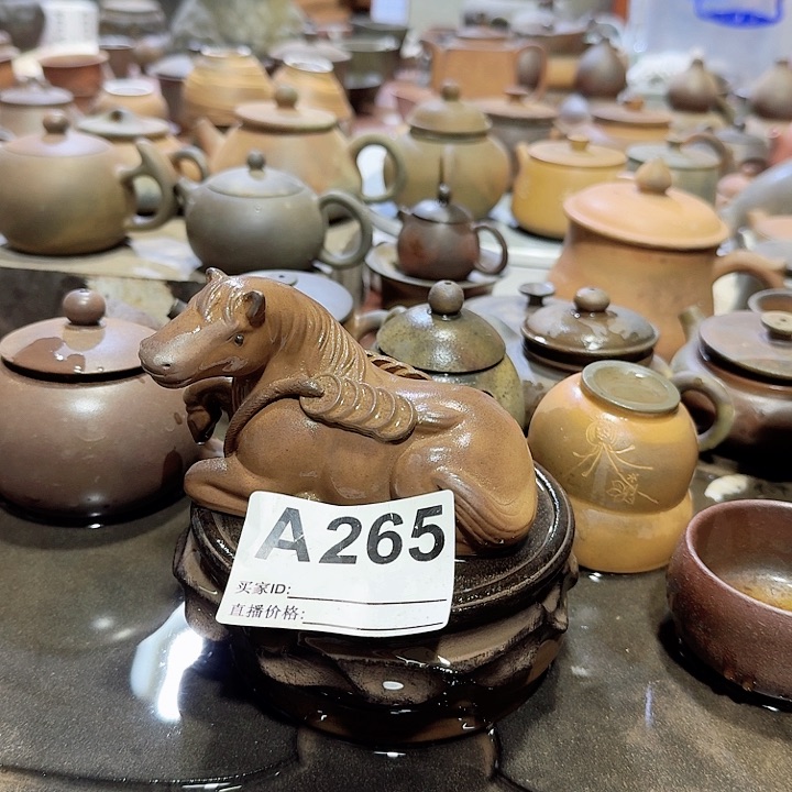 紫砂茶壶坭兴陶柴烧