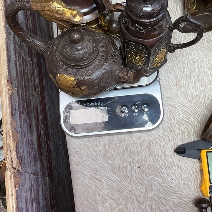 3把壶一起走 铜通通