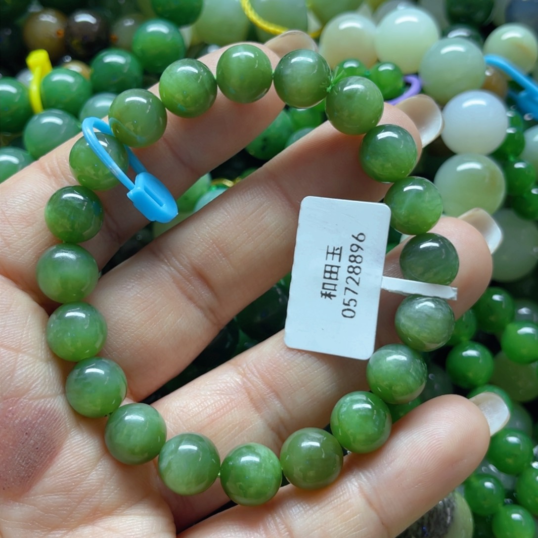 和田玉手链未镶嵌