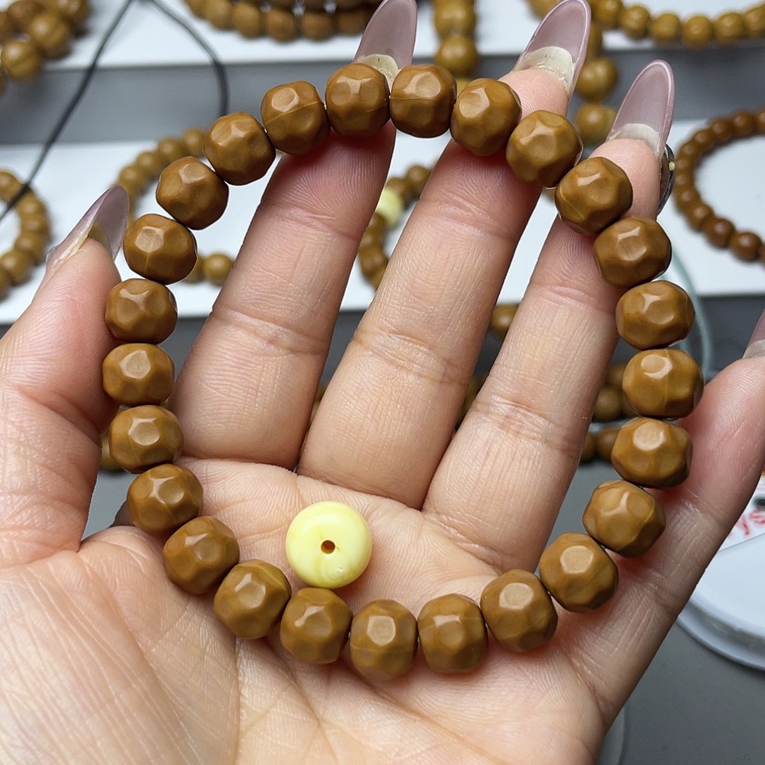 核桃手串/手链小奶酪手串