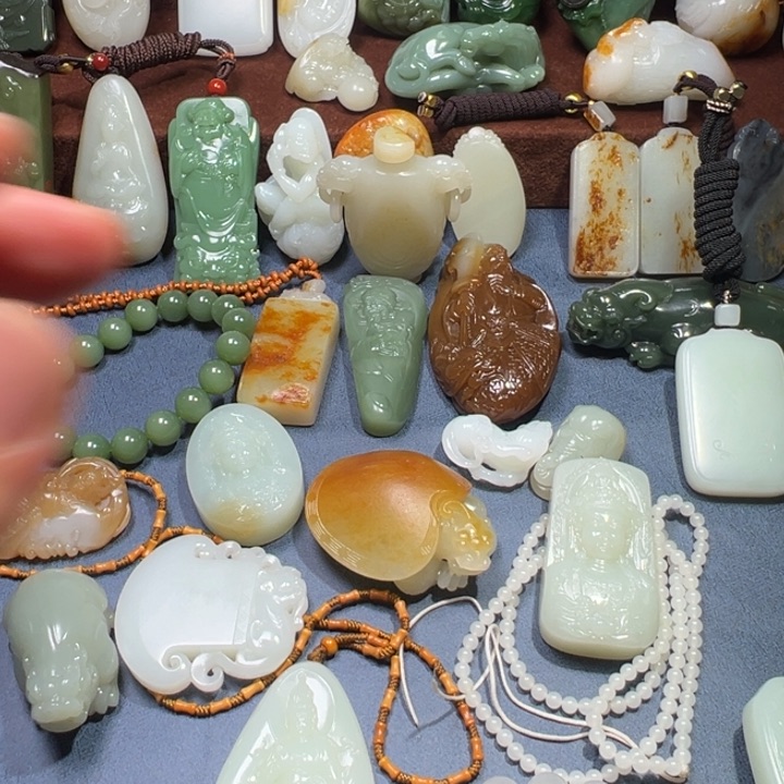 和田玉手链未镶嵌潇**客