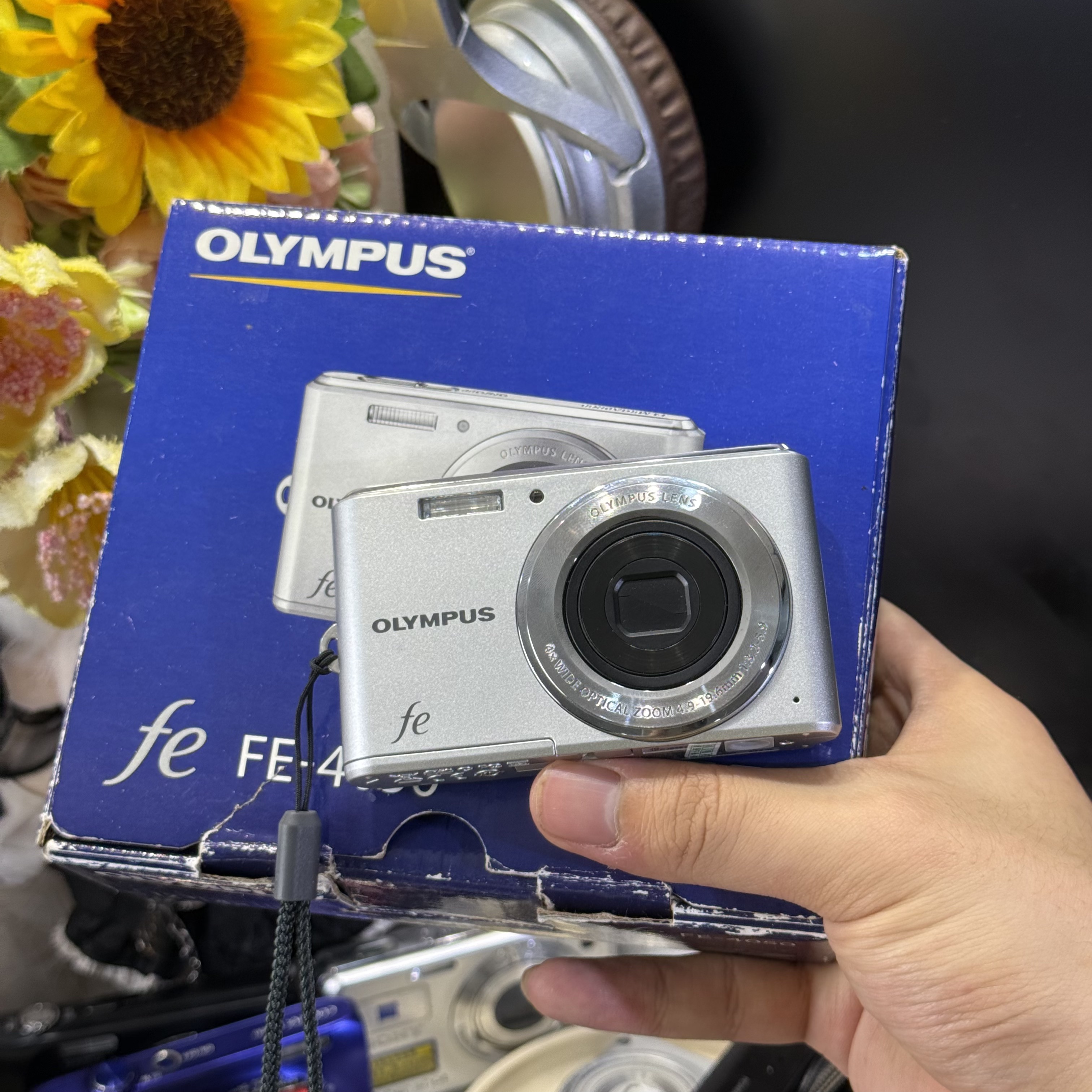 9新 Olympus/奥林巴斯 奥林巴斯fe4050冷白皮柔焦滤镜多带配件