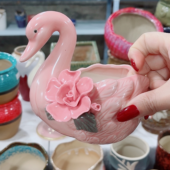 多肉陶瓷花盆满10元包邮