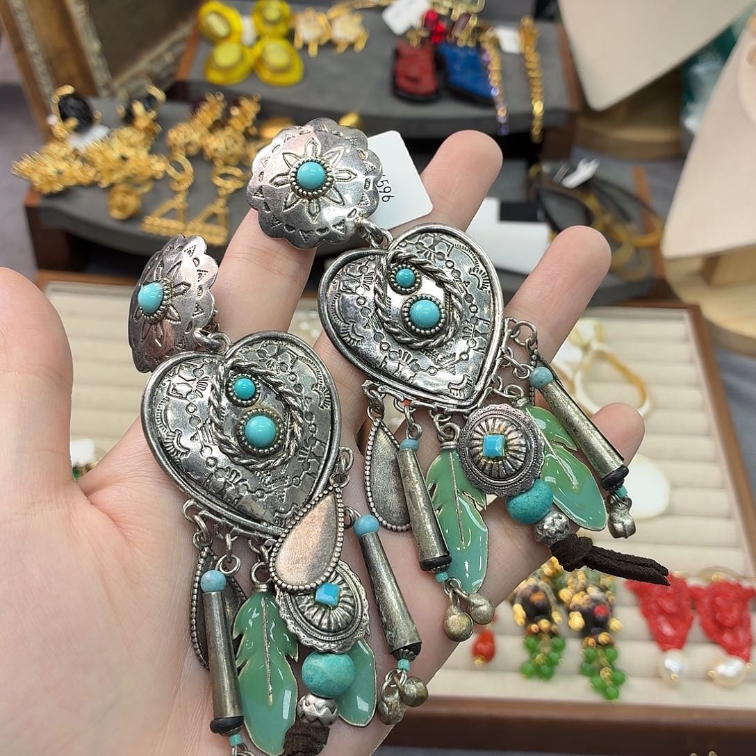 琉璃合金合金riri中古耳夹