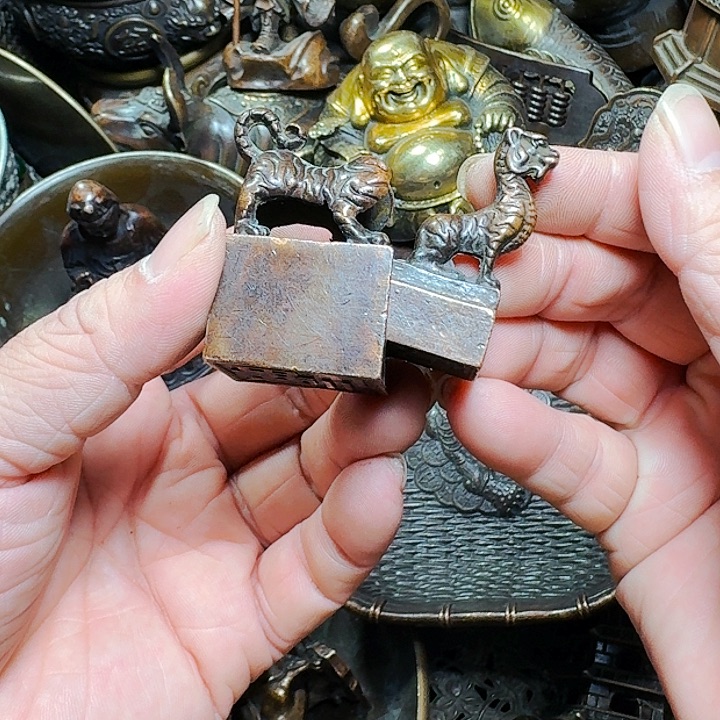 铜器摆件收收藏藏藏