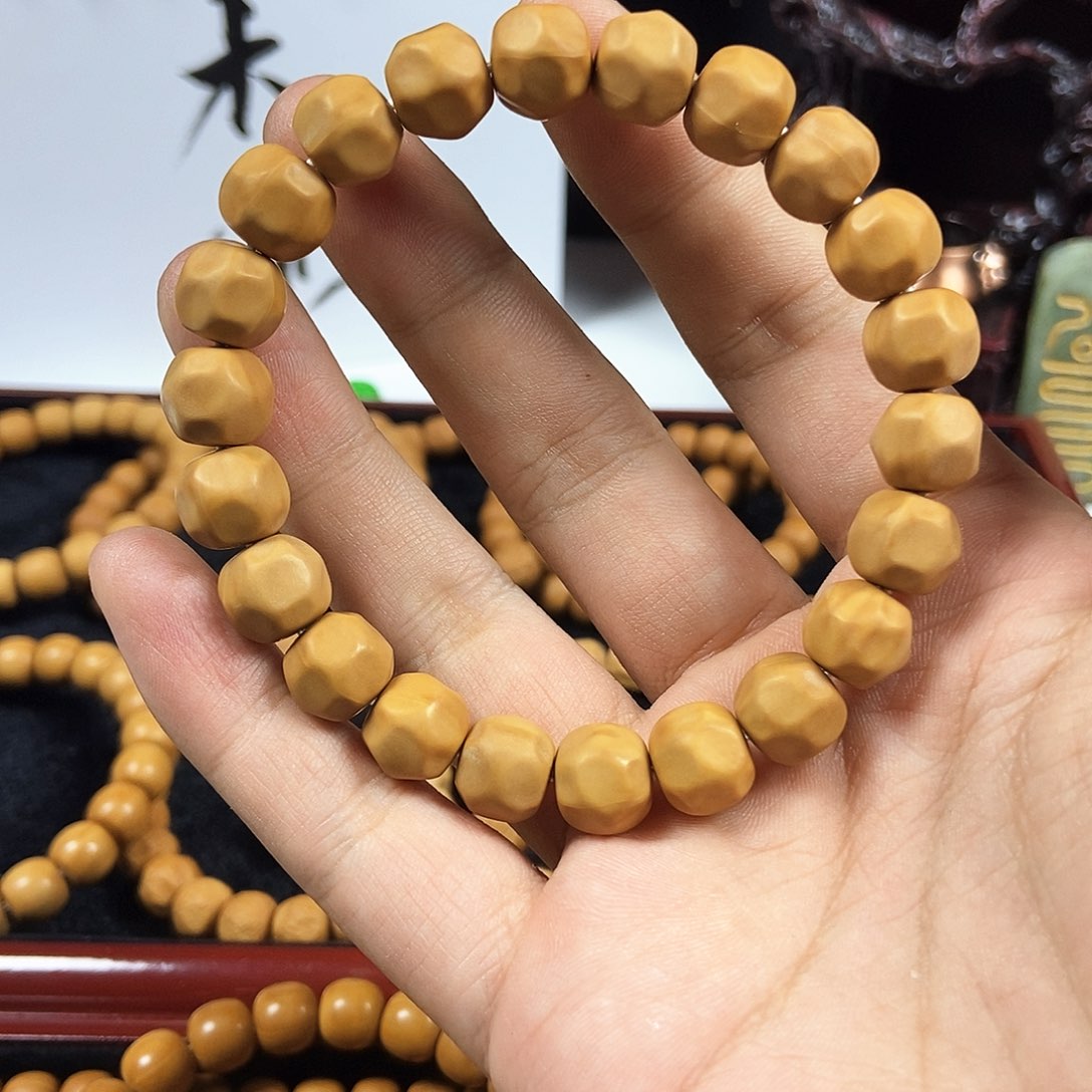 猴头核桃手串西瓜纹 无黑点无漏白无封口线