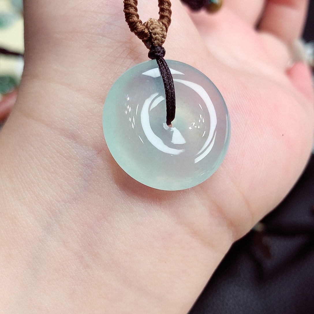 翡翠未镶嵌颈饰翡翠43，22.9/6