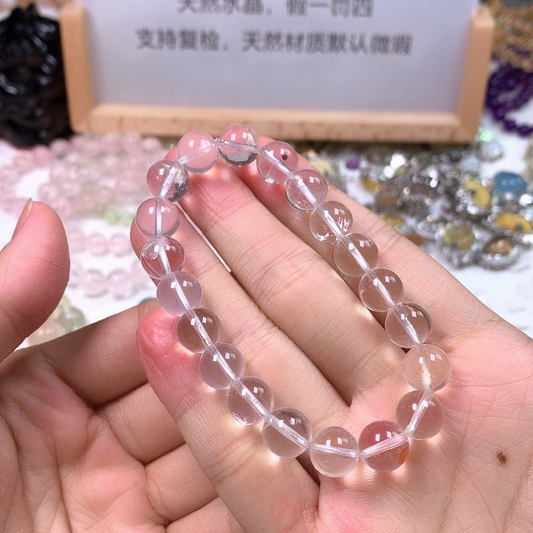 水晶手链未镶嵌天然