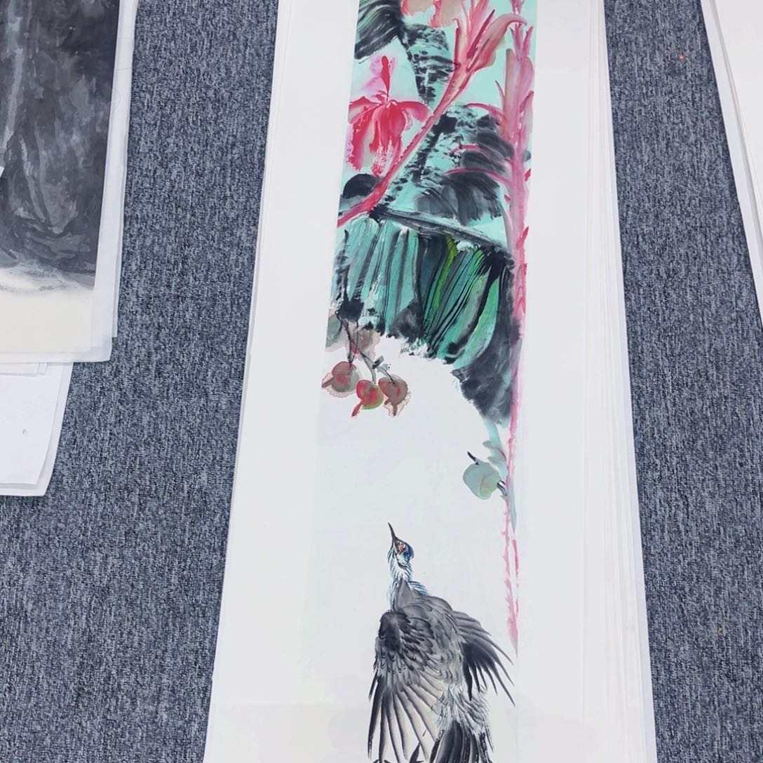 国画漠*绘画艺术作品