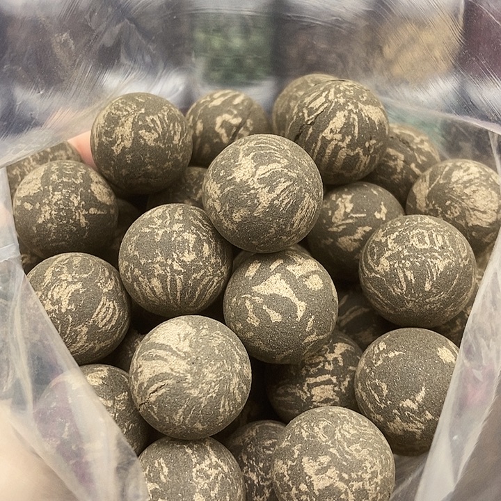 龙涎黑影1.8天然合香珠无孔到手500克打底