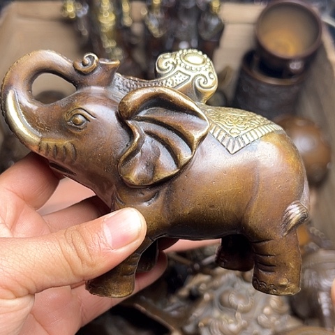 铜制工艺把玩摆件