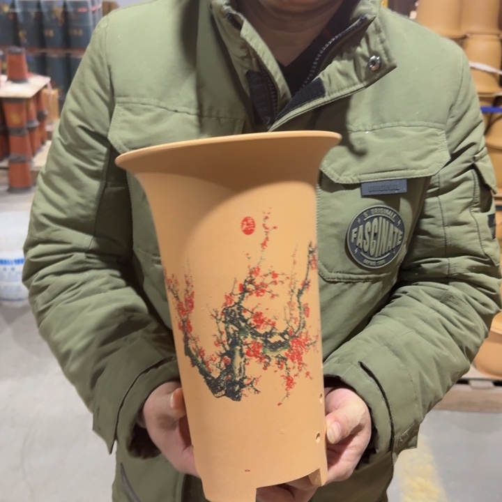 紫砂花盆破损补发