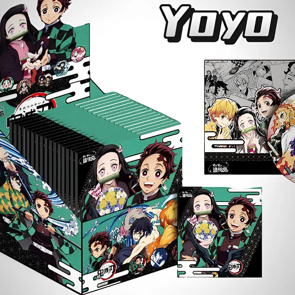 X【拆包/吃吃】YoYo造物岛《鬼灭之刃》鬼杀队见闻录二创徽章吧唧系列