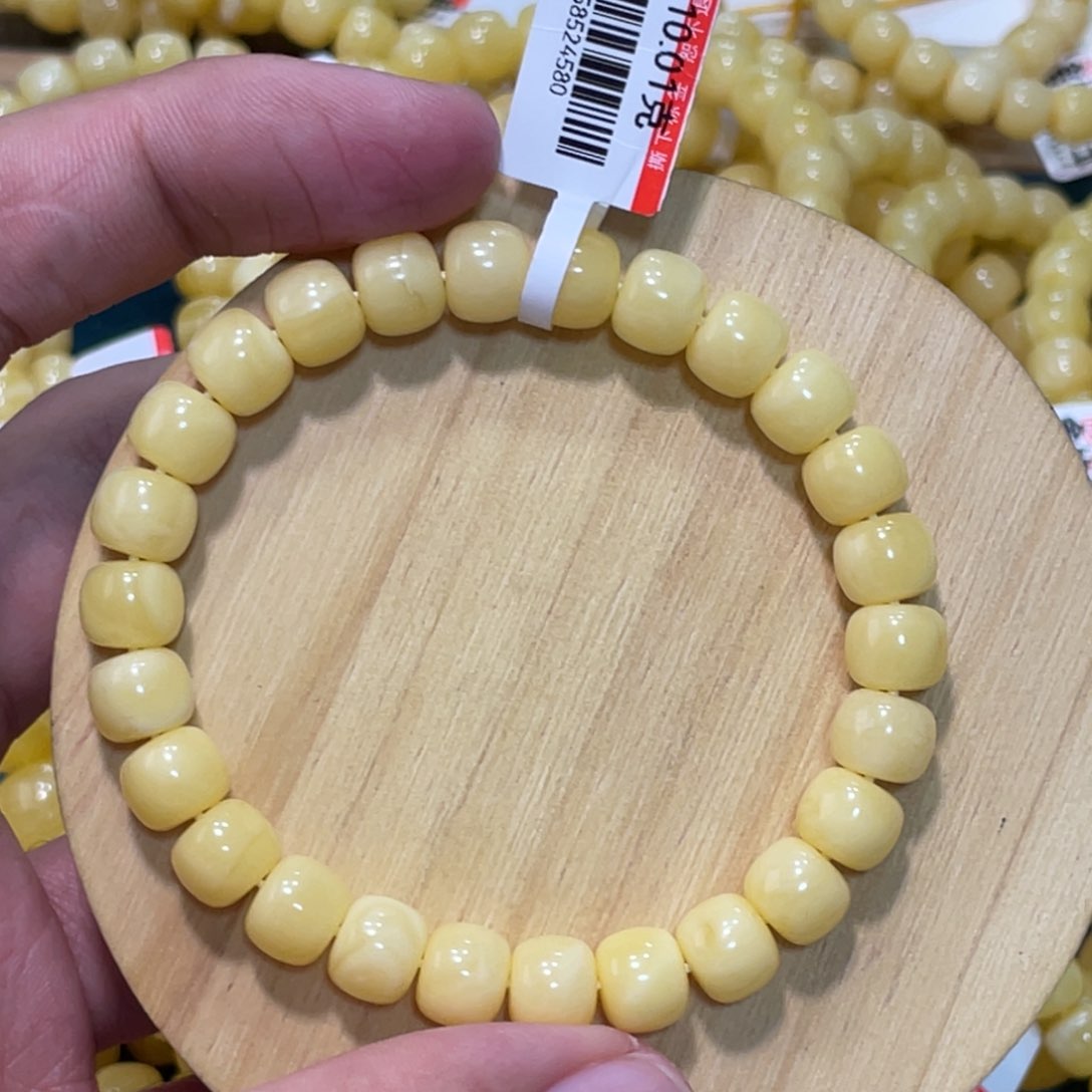 蜜蜡手链未镶嵌王**?蜜蜡