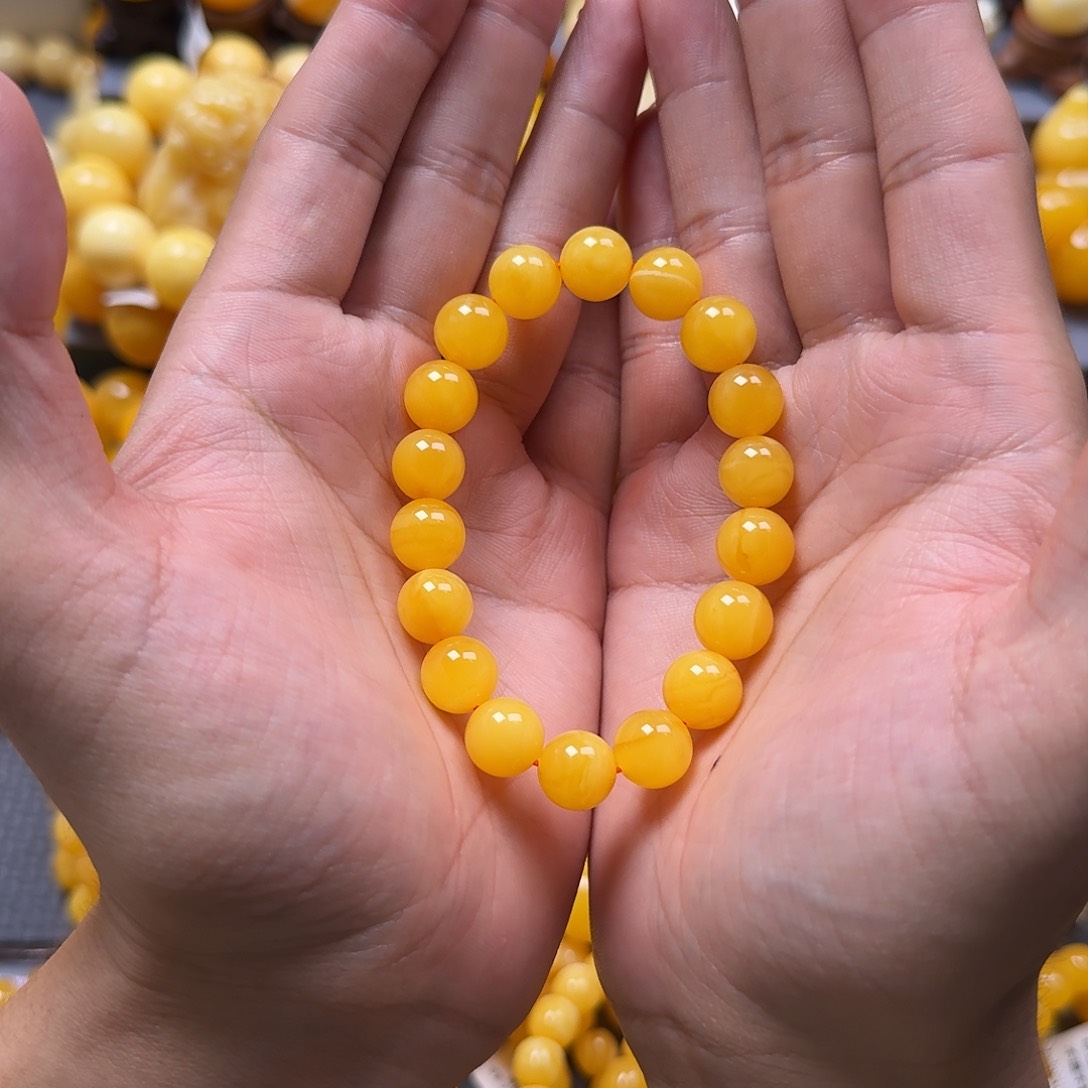 未镶嵌蜜蜡珠宝奇石11mm