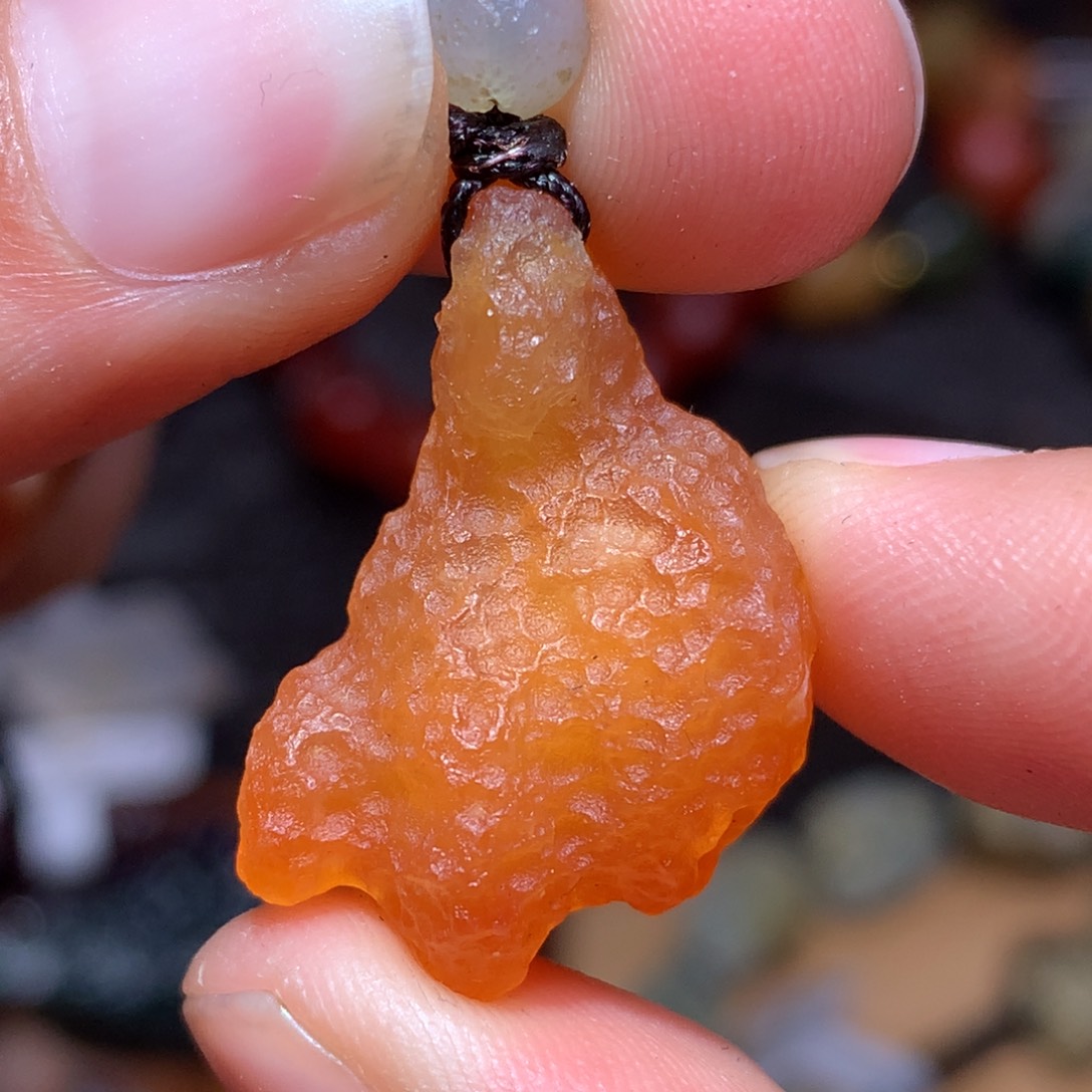 未镶嵌玛瑙/玉髓珠宝半成品