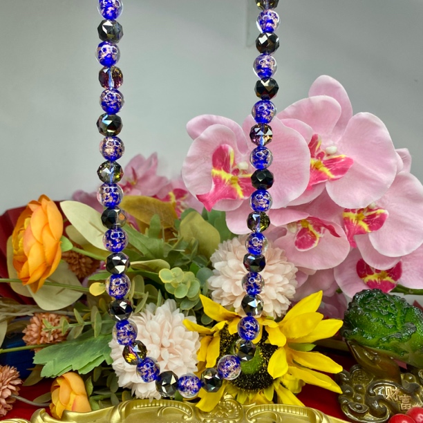 C 006切割面碧海星辰稀缺满含量项链时尚饰品多样发一