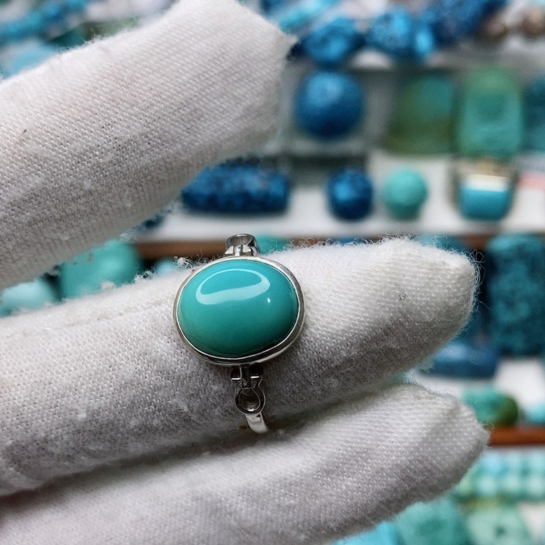 绿松石珠宝奇石未镶嵌