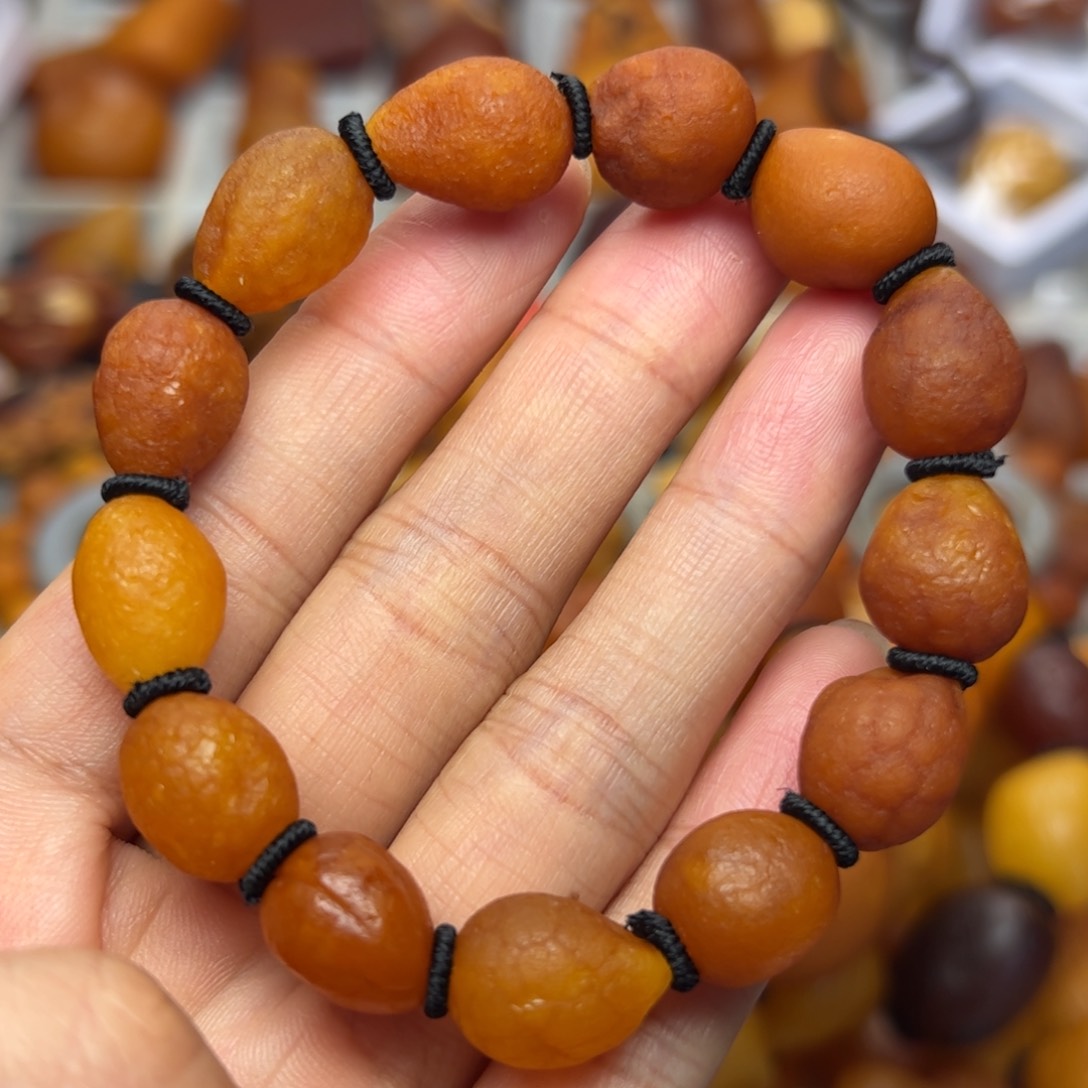 琥珀裸石未镶嵌天然蜜蜡