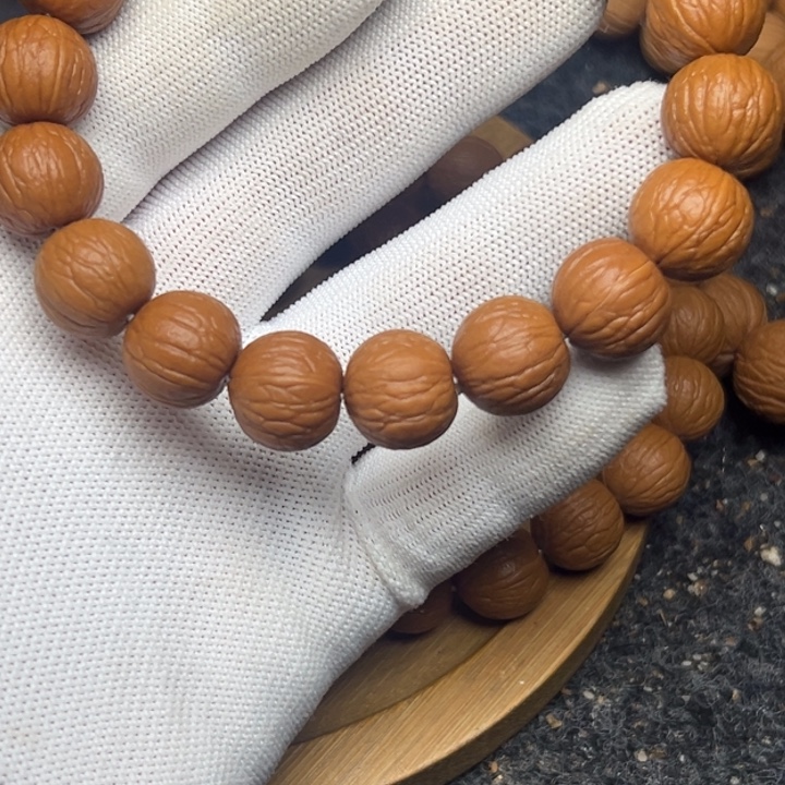 1***3把件猴头核桃原皮聚宝盆14.7精卡打底