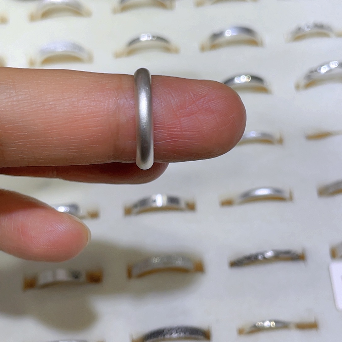 足银足银时尚百搭戒指