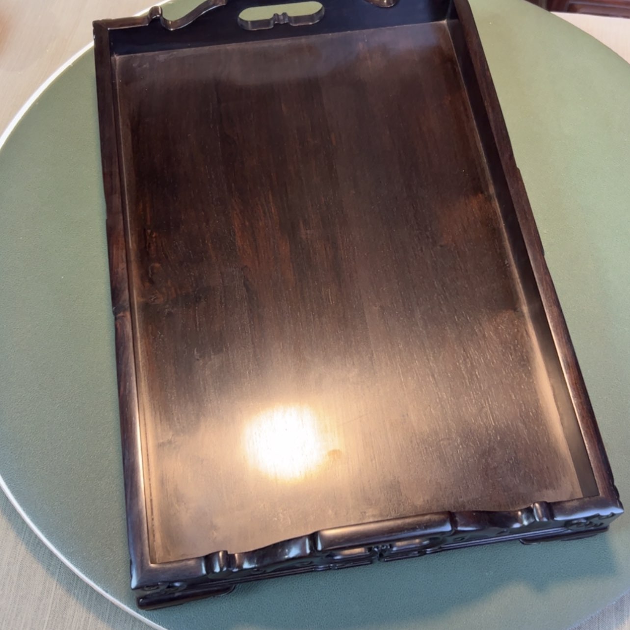 【闪购商品】黑酸枝木类成套家具贤****燕