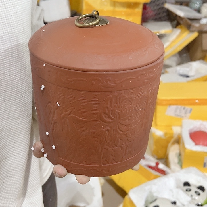 罐陶瓷茶叶陶瓷茶叶罐密封家用