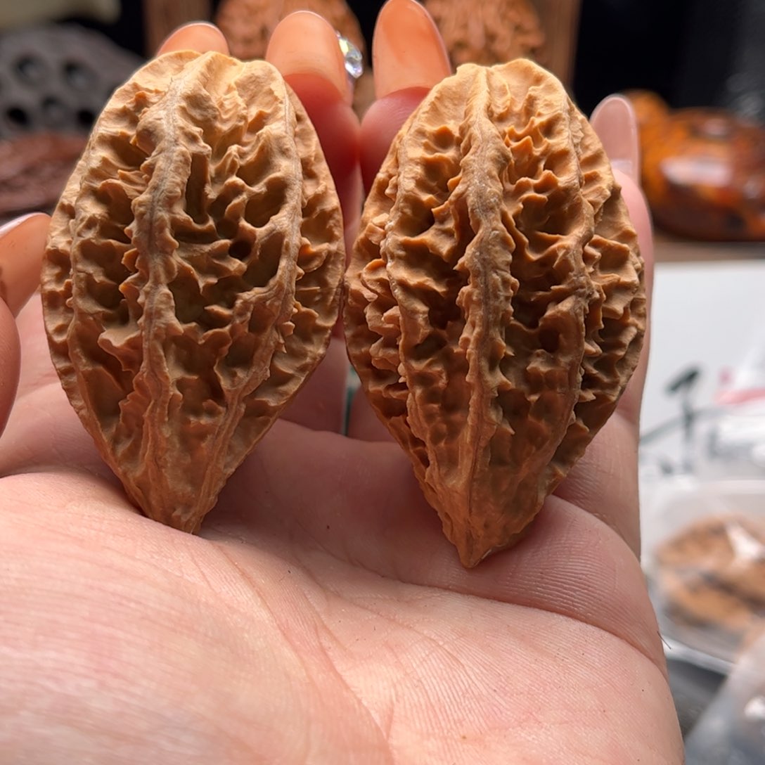 文玩核桃把件关东木子家楸大胖103