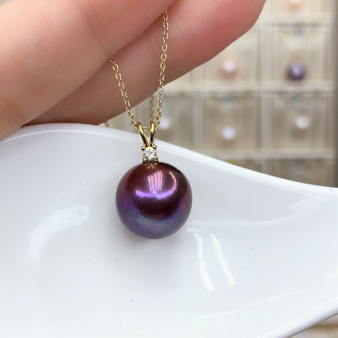 淡水珍珠颈饰合金