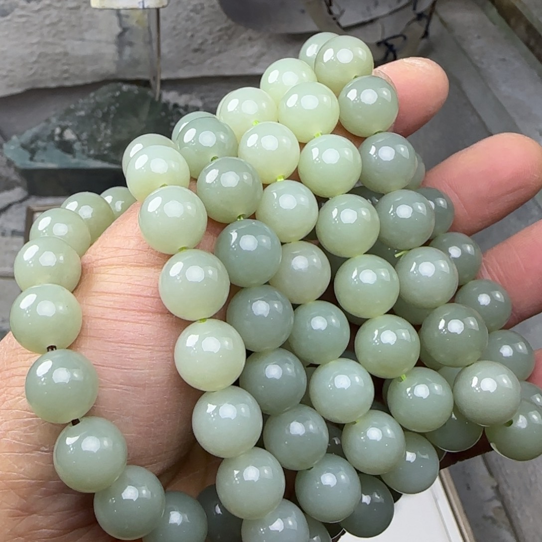 和田玉未镶嵌颈饰多样性拍一发一，且末12