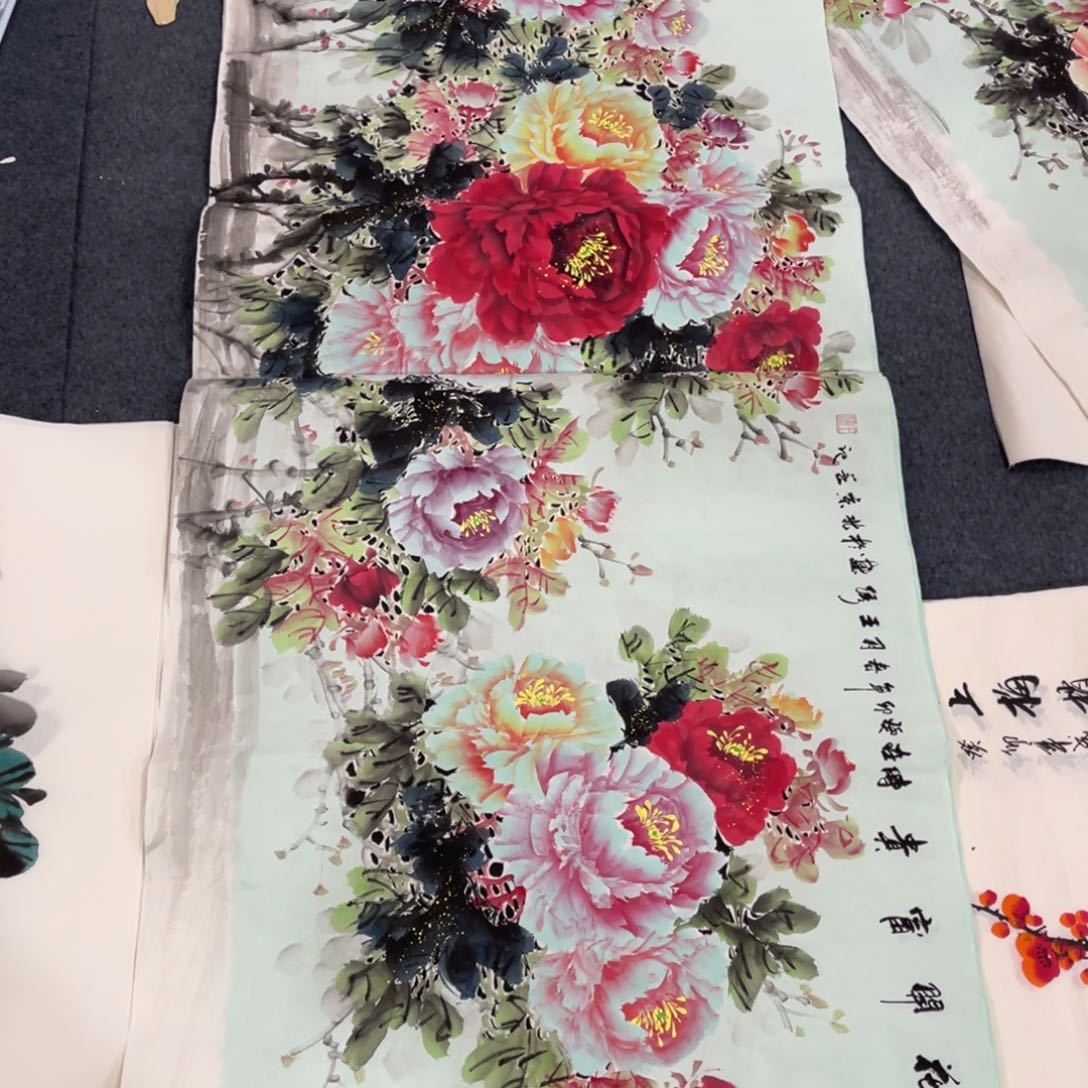 国画处理作品看好再拍哦