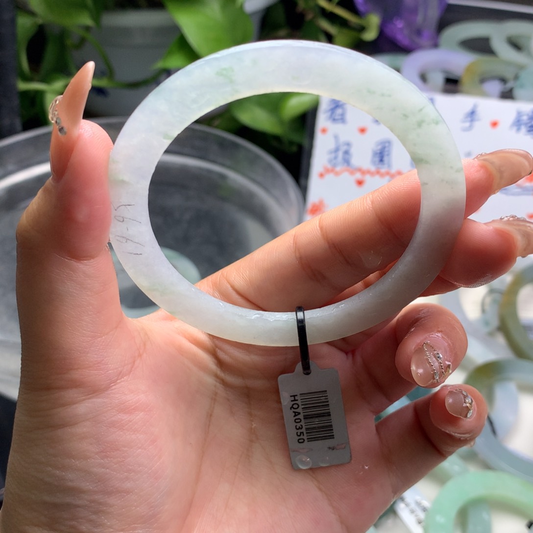 定制翡翠叮当镯未镶嵌56/61 