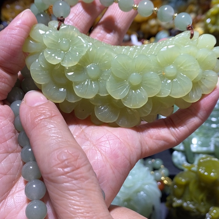 岫玉岫玉吊坠未镶嵌