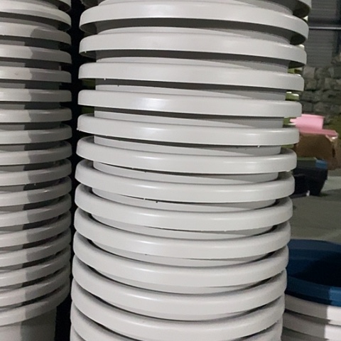 树脂四季7号灰白无托6个