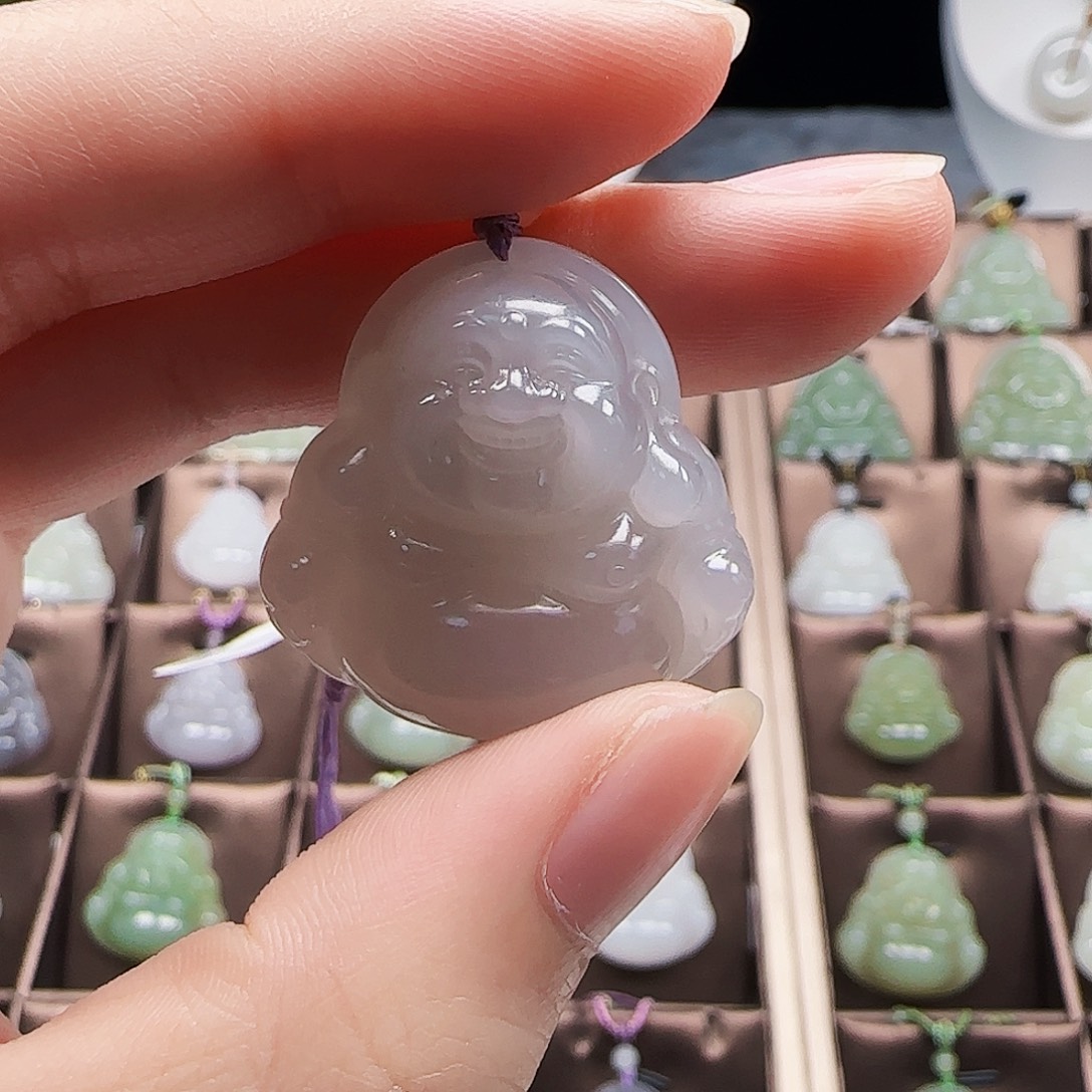 和田玉未镶嵌吊坠(赠链)