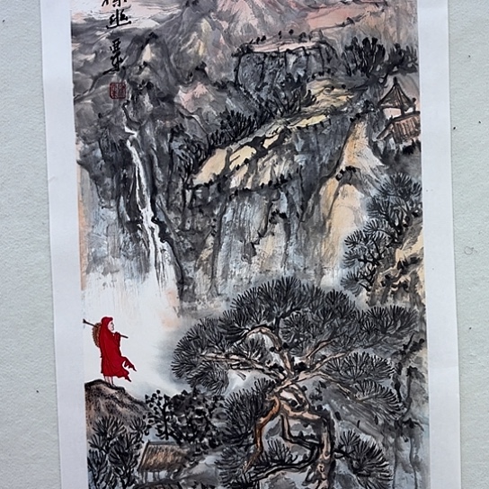 国画我们都是好孩子呀我也