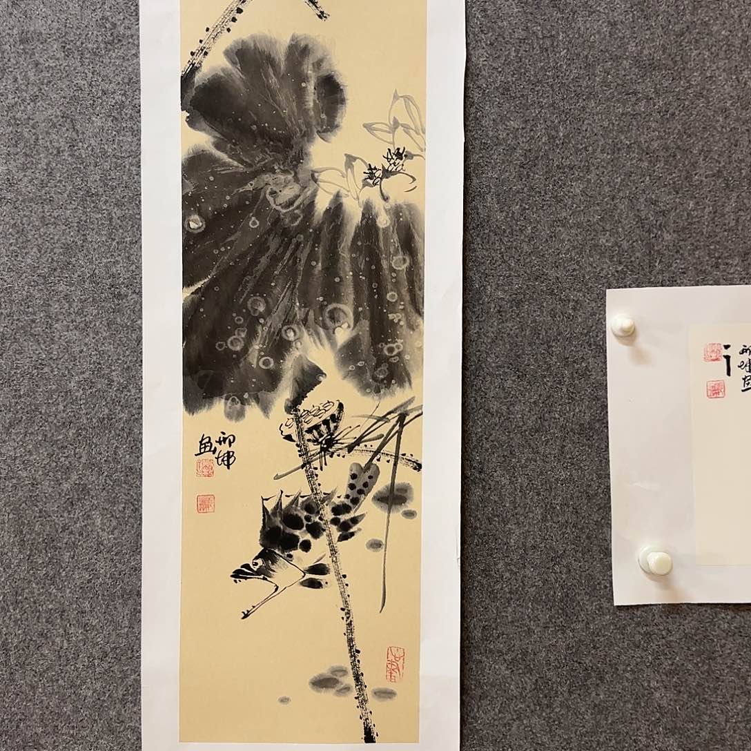 国画邢坤老师手绘作品