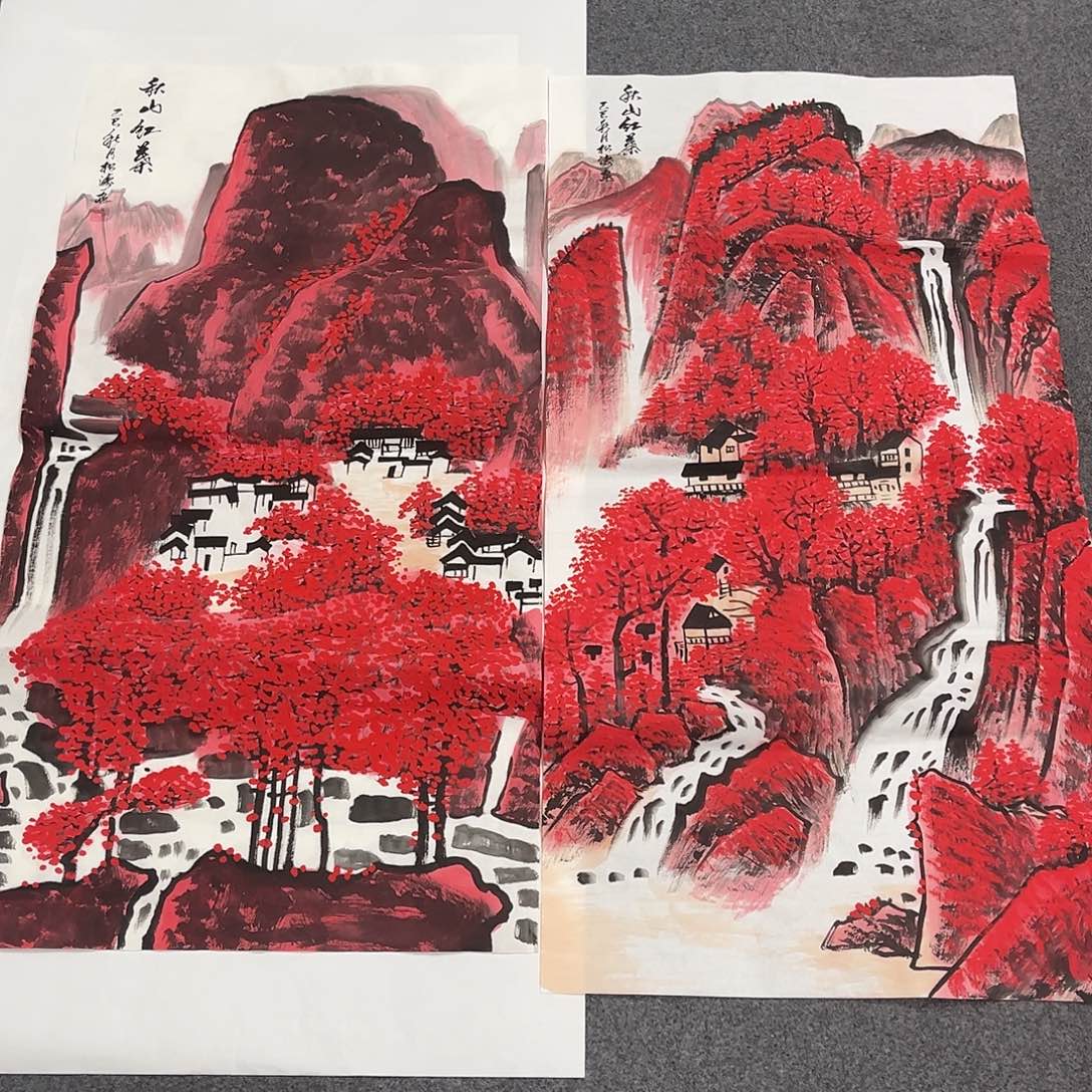 宿***司国画精品书画作品