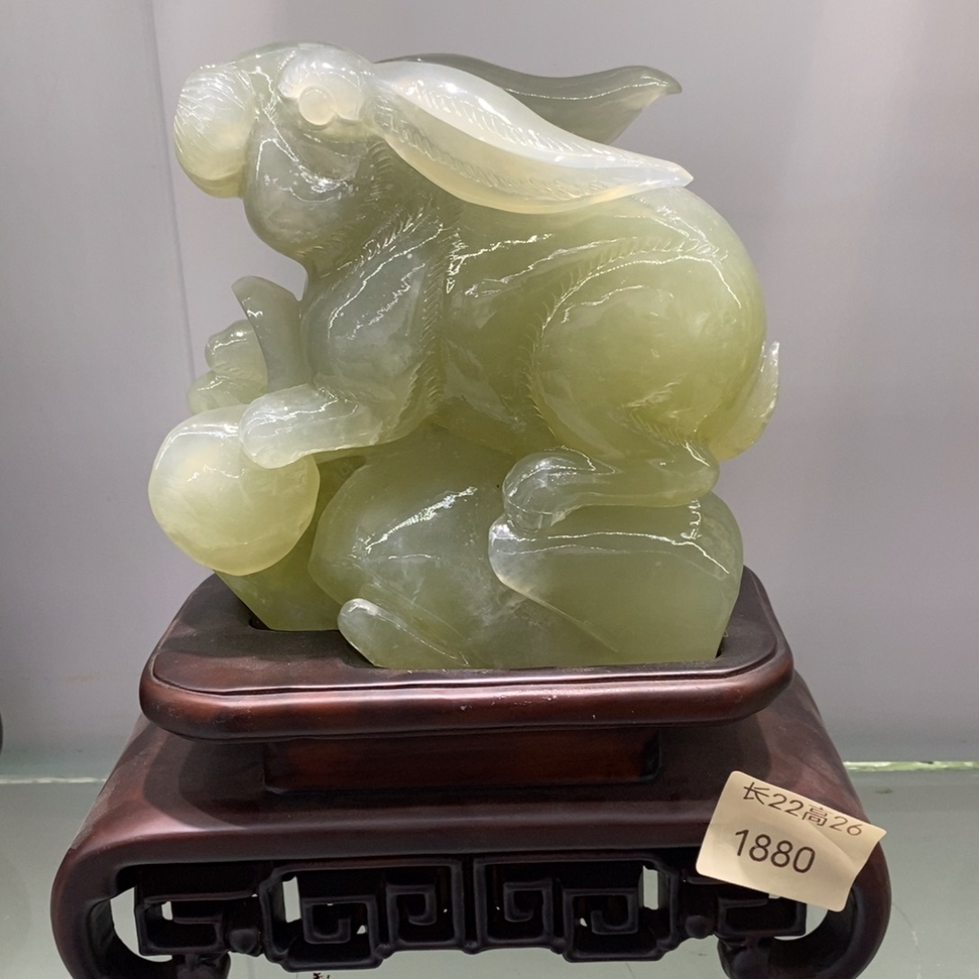 【闪购商品】玉@*然家居摆件手工雕刻