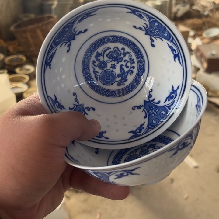 碗陶景德镇高温细白瓷