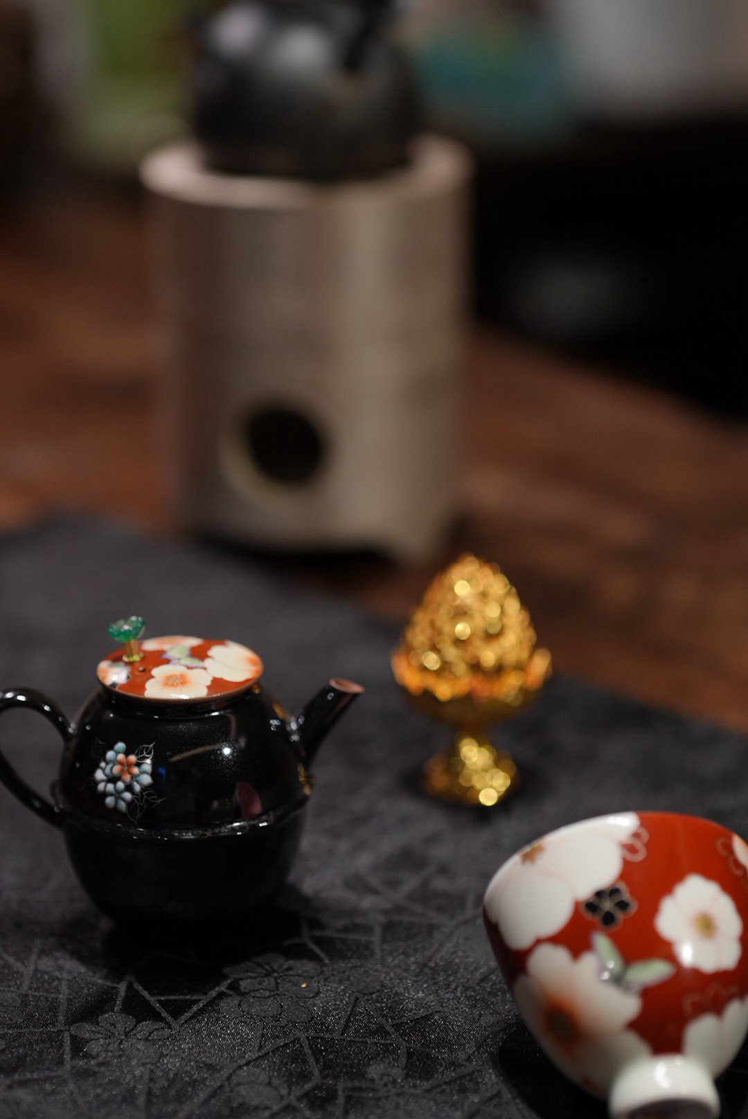 三秋月-“夏汝繁花”特色茶壶茶空间茶器